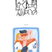 My project for course: Editorial Illustration for Magazines. Traditional illustration, Editorial Design, Digital Illustration, Communication, and Editorial Illustration project by Anna Satarova - 11.08.2022