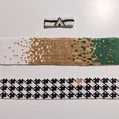 Mi proyecto del curso: Diseño de accesorios con cuentas: teje patrones elegantes. Accessor, Design, Arts, Crafts, Jewelr, Design, and Fiber Arts project by Mari Sabater - 11.09.2022