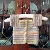 Rainbow Baby Sweater Ein Projekt aus dem Bereich Stricken von Kendra Nordgren - 09.11.2022