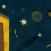 Sementinha. Design, Traditional illustration, Collage, Digital Illustration, Children's Illustration, Digital Design, and Picturebook project by Paula d. Aguiar - 11.09.2022
