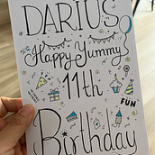 Mi proyecto del curso: Dibujo y hand lettering creativo para principiantes. Traditional illustration, Lettering, Drawing, H, and Lettering project by Mei Liang - 11.09.2022
