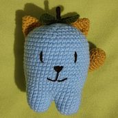 Mi proyecto del curso: Amigurumi: creación de personajes con ganchillo . Seni, Kerajinan, Desain Mainan, Seni Serat, Merenda, Amigurumi, Dan Desain Tekstil proyek oleh Alisson Chávez Villegas - 11.10.2022