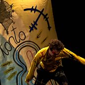 Fotos a obra teatral: Tonto, loco, salvaje. Un progetto di Fotografia, Fotografia di ritratto, Ritocco fotografico e Fotografia digitale di Diego Roldán Villa - 03.03.2022