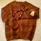 Il mio progetto del corso: Top-down: Giacca di lana all'uncinetto con chiusura nascosta. Fashion Design, Fiber Arts, DIY, Crochet, and Textile Design project by danielaalbano28 - 11.10.2022