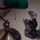 My project for course: Geometric Handmade Molds: Design 3D-faceted Objects. Design, Accessor, Design, Arts, Crafts, Fine Arts, Interior Design, Decoration, Interior Decoration, and DIY project by Saman Monazami - 11.10.2022