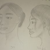 Mi proyecto del curso: Sketchbook de retrato: explora el rostro humano. Un proyecto de Bocetado, Dibujo, Dibujo de Retrato, Dibujo artístico y Sketchbook de isabellagarridosuarez - 11.11.2022