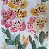 Mi proyecto del curso: Acuarela floral: conecta con la naturaleza. Traditional illustration, Painting, Watercolor Painting, and Botanical Illustration project by Gabriela Álvarez - 11.11.2022