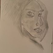 My project for course: Portrait Sketchbooking: Explore the Human Face. Un projet de Esquisse , Dessin, Dessin de portrait, Dessin artistique , et Carnet de croquis de jazarahoggard02 - 08.11.2022