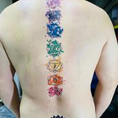 Full color Tattoo . Un progetto di Design di tatuaggi di Heiner Carvajal Calderón - 12.11.2022