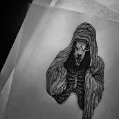 No hands.. Un progetto di Illustrazione tradizionale e Design di tatuaggi di Gabriela Lillmåns - 12.11.2022