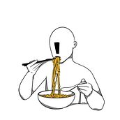 Noodle by Jim. Un progetto di Illustrazione tradizionale e Character design di Jime Rivera - 24.02.2022