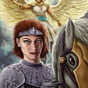 Joan of Arc . % Roy Lopez tarafından hazırlanan Geleneksel illüstras, on, Ve Karakter Tasarımı projesi - 11.09.2022
