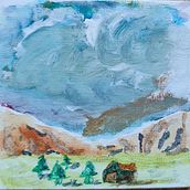 Mon projet du cours : Carnet de voyage à l’aquarelle. Traditional illustration, Watercolor Painting, Architectural Illustration, and Sketchbook project by Abdelmoumen BERBAR - 11.05.2022
