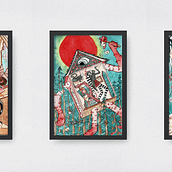 Horror Stories Illustrations. Un progetto di Illustrazione tradizionale di Mai Sela - 09.02.2022