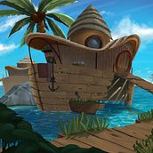 Il mio progetto del corso: Concept Art: introduzione alla progettazione di scenari. Un proyecto de Ilustración tradicional, Cine, vídeo, televisión, Animación, Ilustración digital, Videojuegos, Concept Art y Diseño de videojuegos de Ylenia Forza - 22.11.2022