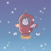 "The Stars Traveller".... Un proyecto de Ilustración tradicional de marinaferue - 12.11.2022