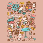 My project for course: Kawaii-Style Story Illustration. Traditional illustration, Character Design, Digital Illustration, and Manga project by Federica Maccari - 11.11.2022
