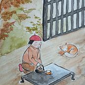 My project for course: Watercolor Illustration with Japanese Influence. Un progetto di Illustrazione tradizionale, Disegno e Pittura ad acquerello di csili - 13.11.2022