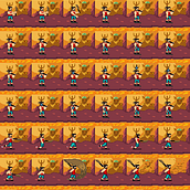 Mi proyecto del curso: Animación de personajes en pixel art para videojuegos. Een project van Karakteranimatie, Videogames, Pixel art y Videogame-ontwikkeling van edelescritor2233 - 13.11.2022