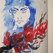Mein Abschlussprojekt für den Kurs: Aquarellillustration mit japanischen Einflüssen. Un proyecto de Ilustración tradicional, Dibujo y Pintura a la acuarela de Marcel Piesker - 04.04.2022