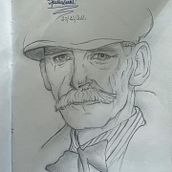 Il mio progetto del corso: Ritratto su blocco da disegno: esplora il volto umano. Projekt z dziedziny Sketching,  R, sunek, Portret,  R, sunek art, st, czn i Sketchbook użytkownika Luna Spahiu - 13.11.2022