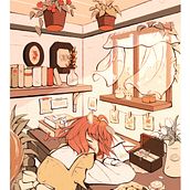 My project for course: Manga Illustration with Procreate. Traditional illustration, Character Design, Comic, Digital Illustration, Digital Drawing, and Manga project by Yara - 11.13.2022