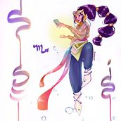 Meu projeto do curso: Ilustração de personagens dinâmicos. Un proyecto de Ilustración tradicional, Diseño de personajes, Cómic, Creatividad, Dibujo, Dibujo digital y Manga de Isis Maria Abelha Meirelles - 25.08.2022