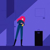 My project for course: Vectorial Animation Frame by Frame Style with After Effects. Animation, and 2D Animation project by Nina Iremashvili - 11.12.2022