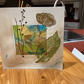 Automne, aquarelle et collage . Painting project by Perron Brigitte - 11.14.2022