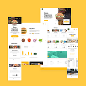 McDonald's Website. Web Design, UX / UI, e Design projeto de João Conceição - 14.11.2022