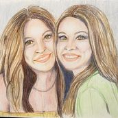 My project for course: Vibrant Portrait Drawing with Colored Pencils. Drawing, Portrait Drawing, Sketchbook, and Colored Pencil Drawing project by Debra Mcallister - 11.11.2022
