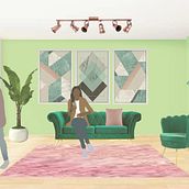 Meu projeto do curso: Cor aplicada ao design de interiores. Interior Design, Decoration, Interior Decoration, Color Theor, and Spatial Design project by lrmincev - 11.12.2022