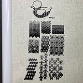 My project for course: Introduction to Blackwork Embroidery. Un progetto di Ricamo e Textile Design di Kim Milai - 15.11.2022
