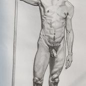 Mi proyecto del curso: Dibujo realista de la figura humana. Traditional illustration, Fine Arts, Sketching, Pencil Drawing, Drawing, Realistic Drawing, and Figure Drawing project by Ramiro Gordon - 11.16.2022