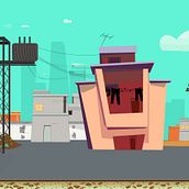 Newspaper Man. Traditional illustration, Motion Graphics, Animation, and Character Design project by Areeb Siddiqui - 01.08.2021