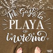 Mi proyecto del curso: Caligrafía y lettering para Instagram con Procreate. Un progetto di Calligrafia, Lettering, Instagram, Lettering digitale, Lettering 3D e Design per i social network di DAVID ANDREU ORBANEJA - 16.11.2022