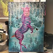 Mein Abschlussprojekt für den Kurs: Kreative Illustrationstechniken mit Gouache. Traditional illustration, Character Design, Fine Arts, Painting, Children's Illustration, Gouache Painting, and Picturebook project by eilane - 11.16.2022