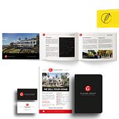 Corporate design Glaser Real Estate. Graphic Design project by Bram Heldens - 11.17.2022