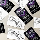 Tarjetas / Flyers. Design, Graphic Design, Br, ing, Identit, Advertising, and Marketing project by Adrian Heredia Pozo - 11.17.2022