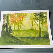 My project for course: Dreamy Watercolor Landscapes: Paint with Light. Painting, and Watercolor Painting project by Linda Hamilton - 11.18.2022
