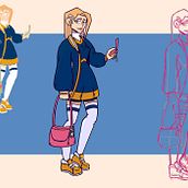 Mi proyecto del curso: Dibujo de personajes llenos de personlalidad. Character Design, Sketching, Drawing, Stor, telling, Stor, board, Artistic Drawing, and Narrative project by Zulema Sarai Pérez Romero - 11.17.2022