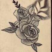 Mój projekt z kursu: Tatuaż botaniczny w technice „dotwork”. Traditional illustration, Tattoo Design, and Botanical Illustration project by Małgorzata Jusiak-Wiater - 11.18.2022