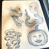 Meu projeto do curso: Tatuagem para principiantes. Tattoo Design project by mattsouza1997 - 10.15.2022