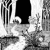 My project for course: Fairy-Tale Illustration with Pen and Ink. Drawing, Artistic Drawing & Ink Illustration project by rittersalmon - 11.17.2022
