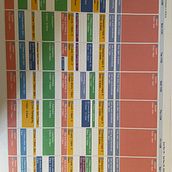 Agenda para organizar Energía y tiempo. Creative Consulting project by Lisbeth Dame - 11.18.2022