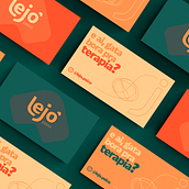 Lejô Psico. Art Direction, Br, ing, Identit, and Graphic Design project by thiagociriero - 11.17.2022