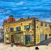 Practice: sketching from a Photo of Italy . Arhitectură de junichii2000 - 11.19.2022