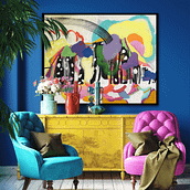 The Feral Joy Collection: a celebration of the jubilant return of hope and joy Ein Projekt aus dem Bereich Malerei von Amantha Tsaros - 19.11.2022