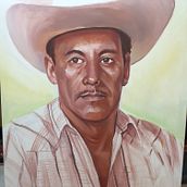 Mi proyecto del curso: Retrato expresivo al óleo: explora la técnica alla prima. Fine Arts, Painting, and Oil Painting project by Brent Briones Castañeda - 11.18.2022