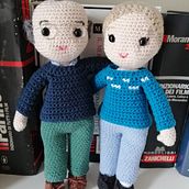 Il mio progetto del corso: Amigurumi: crea vestiti, acconciature e complementi. Arts, Crafts, To, Design, Fiber Arts, Crochet, Amigurumi, and Textile Design project by Maddalena - 11.19.2022